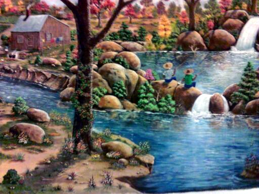 GONE FISHING
