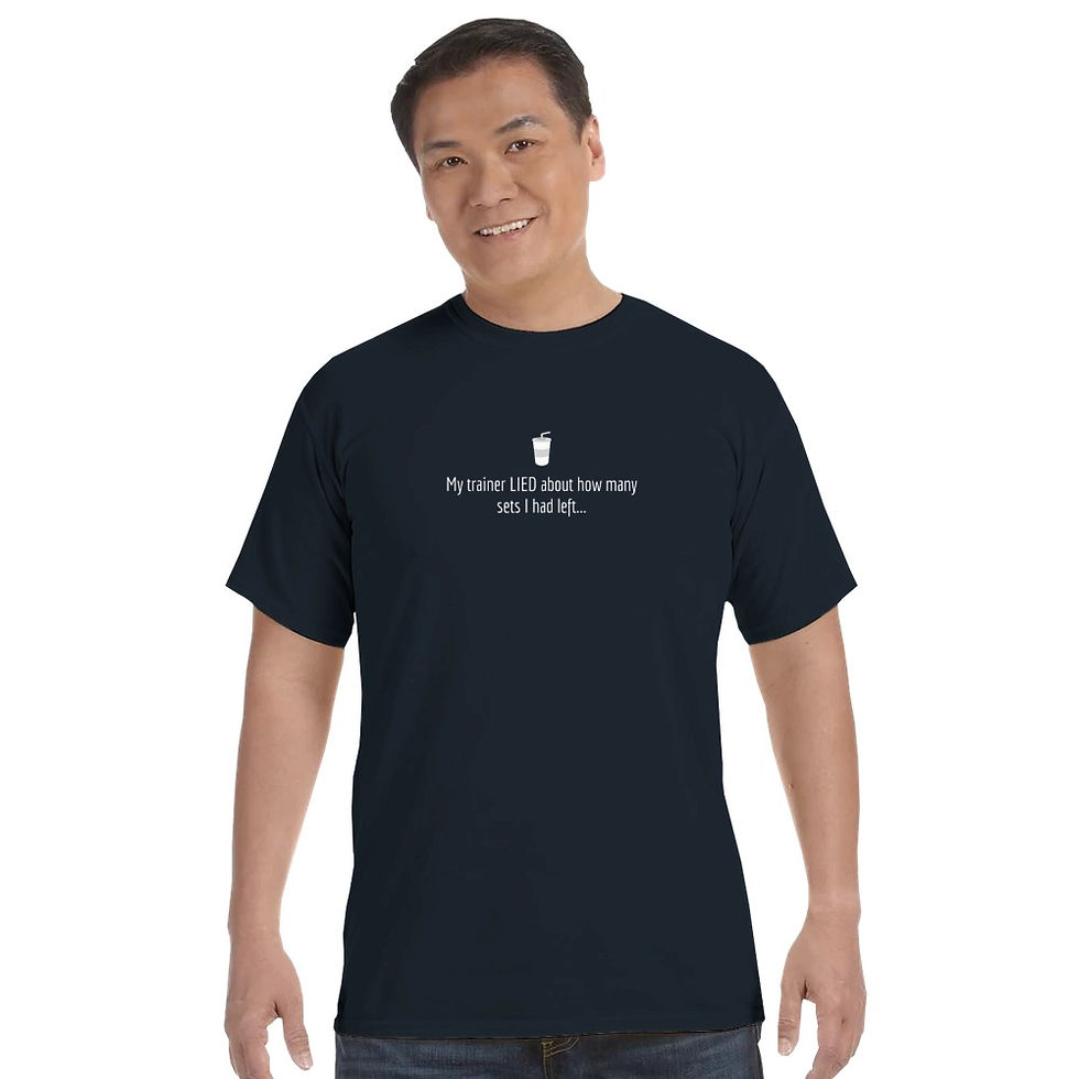 Thumbnail: "My trainer LIED..." Heavyweight Crewneck T
