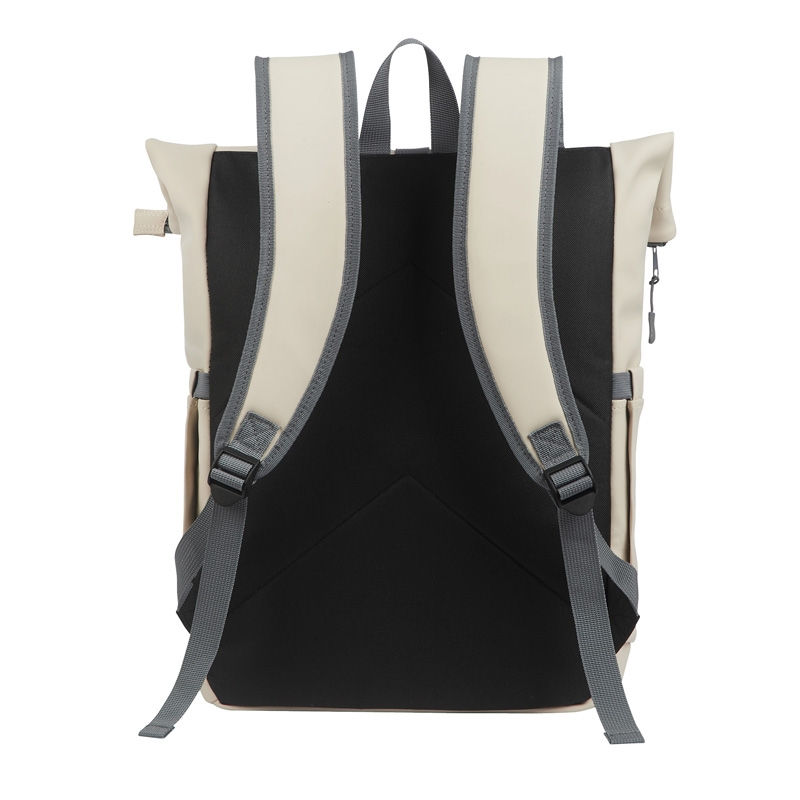 Thumbnail: Casey PU Roll-Top Laptop Backpack
