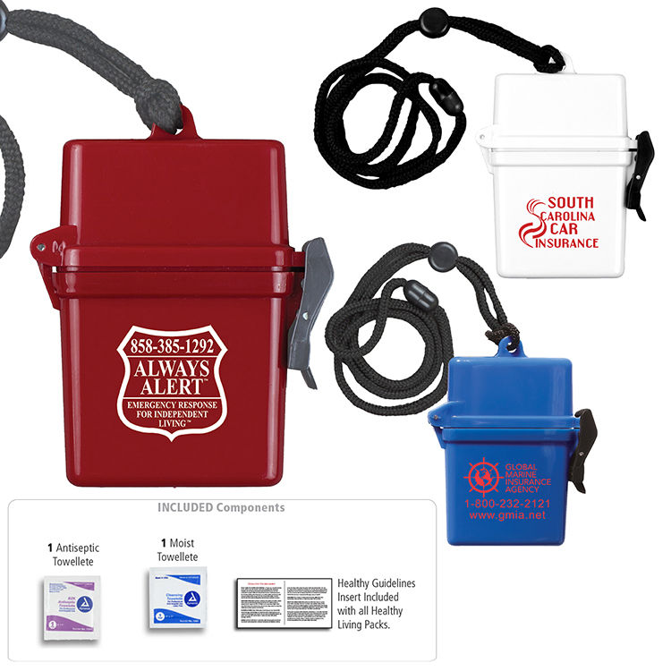 "EZ CARRY KIT 1" 9 Piece First Aid Kit In Nine Components Inserted Into Hard