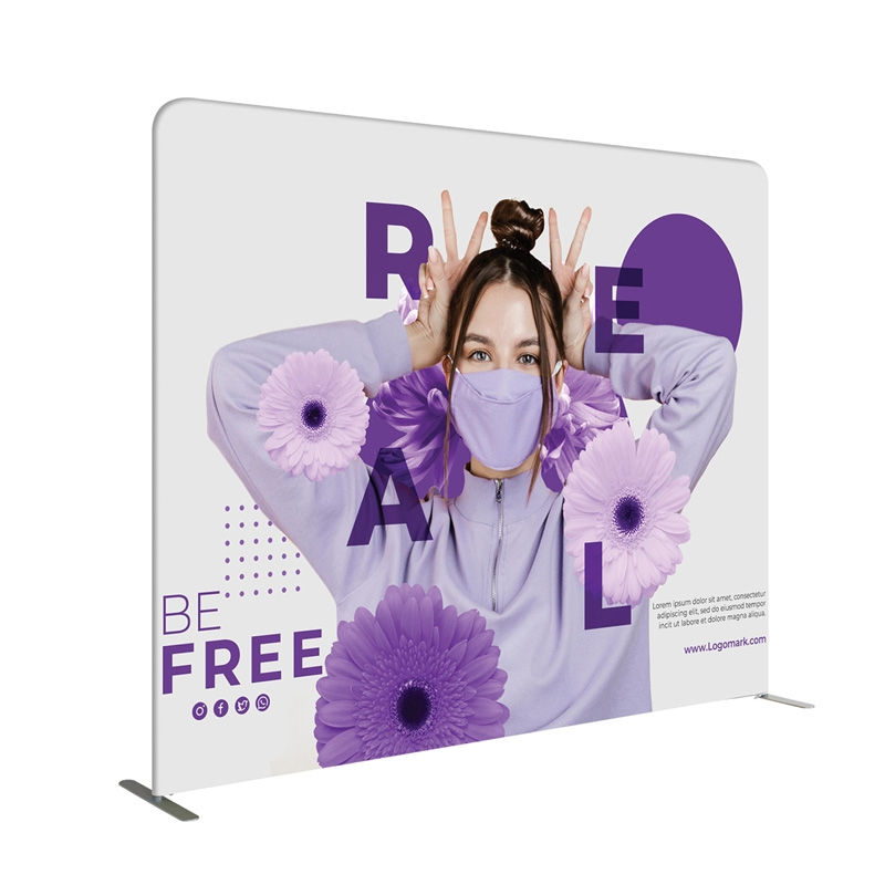 Thumbnail: DisplaySplash Tension Fabric Display - 8' W x 7.5' H