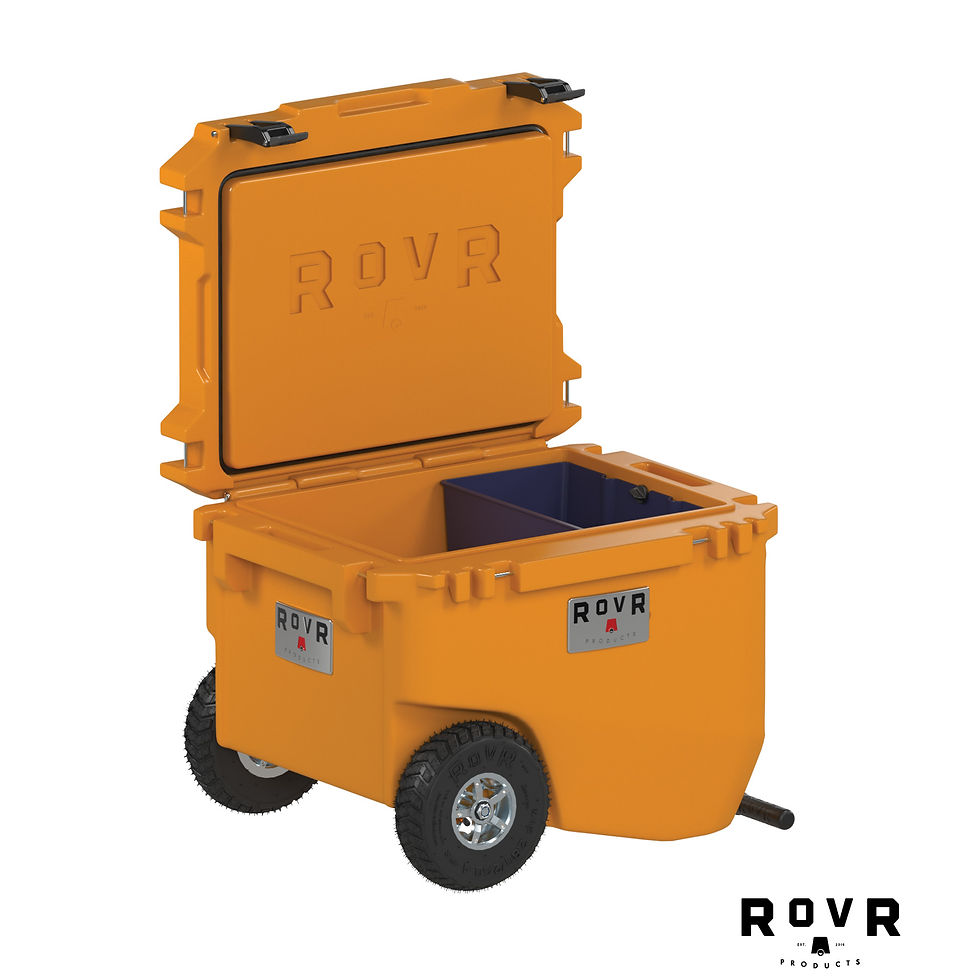 Thumbnail: RovRÂ® RollRÂ® 60qt Wheeled Hard Cooler