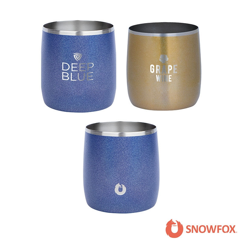 Snowfox® 11 oz. Shimmer Finish Vacuum Insulated Whiskey Rocks Tumbler