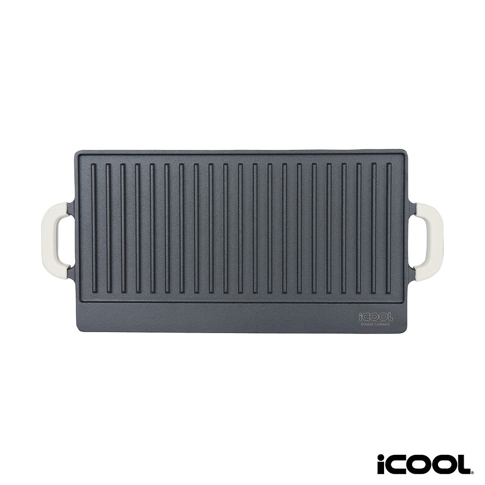 Thumbnail: iCOOLÂ® Banff Reversible Cast Iron Griddle