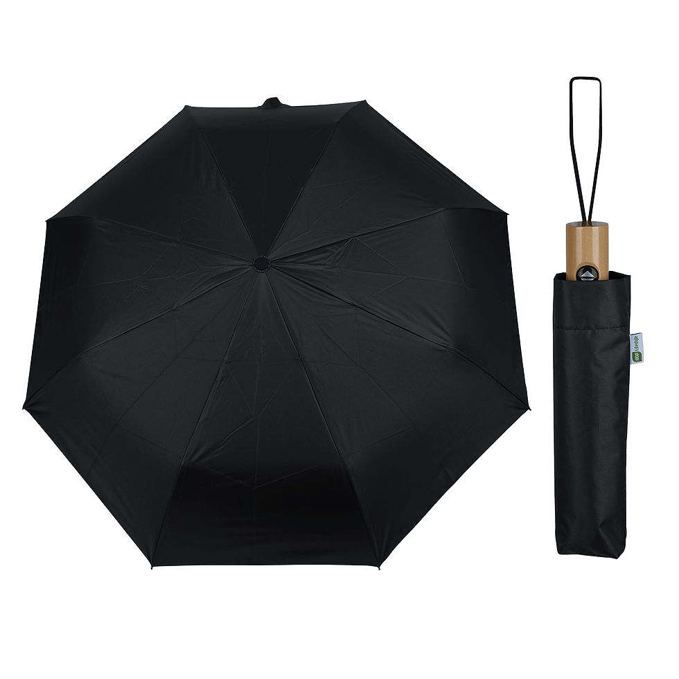 Thumbnail: Huntsville 42" Recycled Auto Open/Close Folding Umbrella