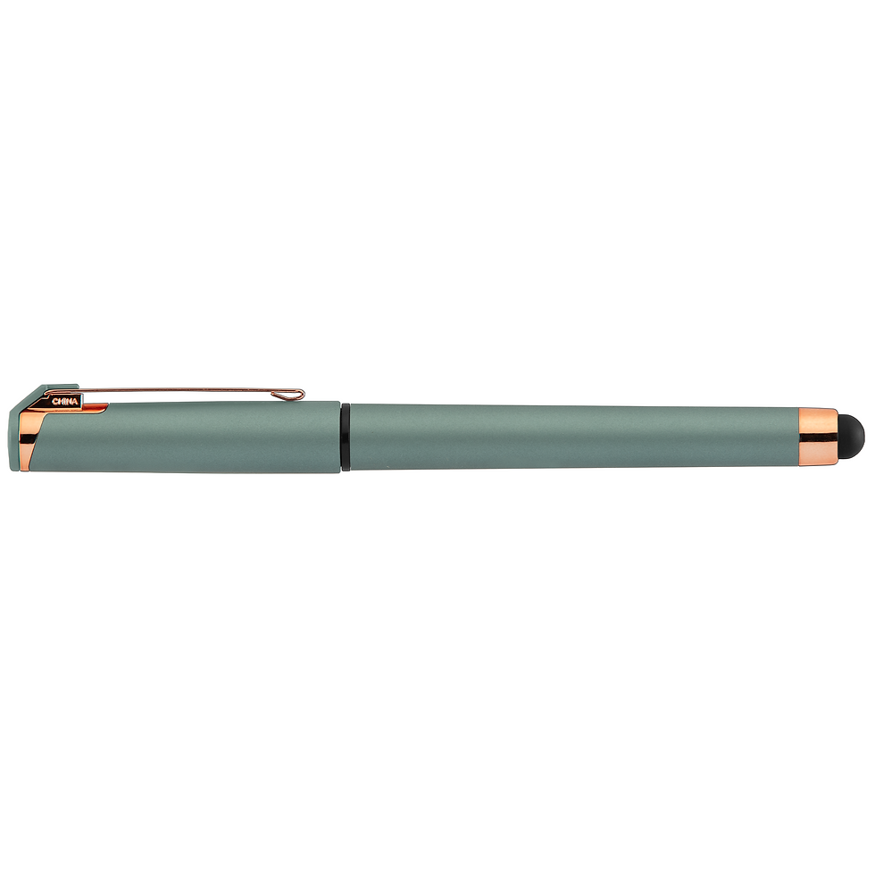 Thumbnail: Islander Softy Rose Gold Metallic Designer Gel Pen w/ Stylus