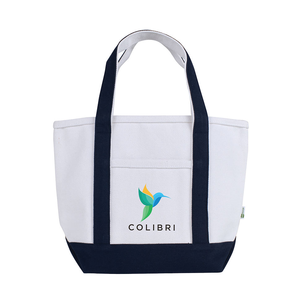 Thumbnail: Roan Mini 24 oz. Recycled Canvas Tote