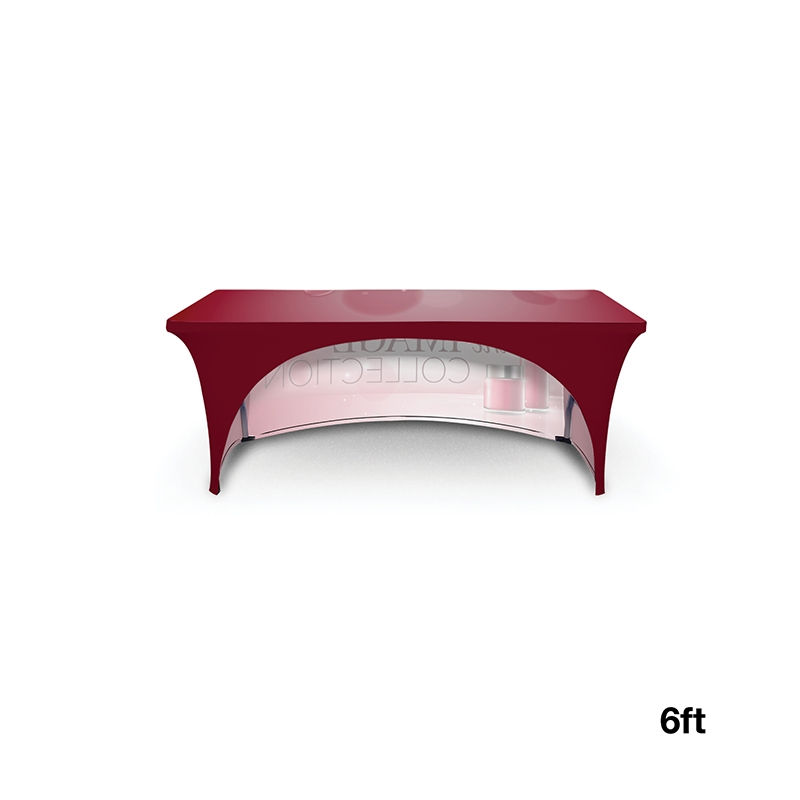 Thumbnail: DisplaySplash 6' Stretch, Open Back Table Cover