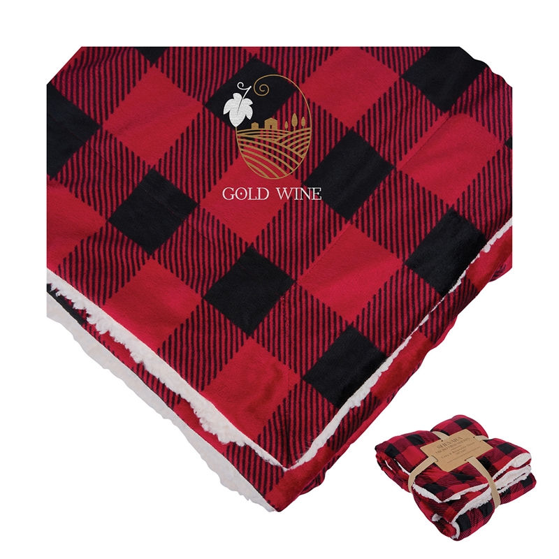 Thumbnail: Brookline Micro Mink Sherpa Blanket