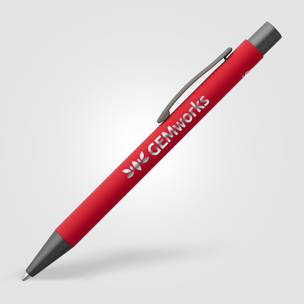Thumbnail: Bowie Recycled Aluminum Softy Pen