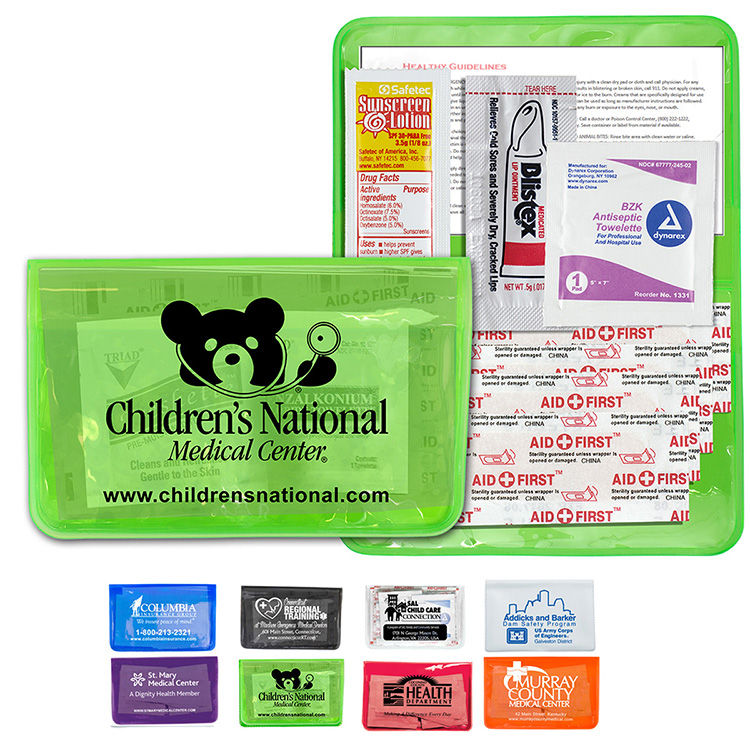 "SUN-IS-FUN" 8 Piece Sun Relief First Aid Kit