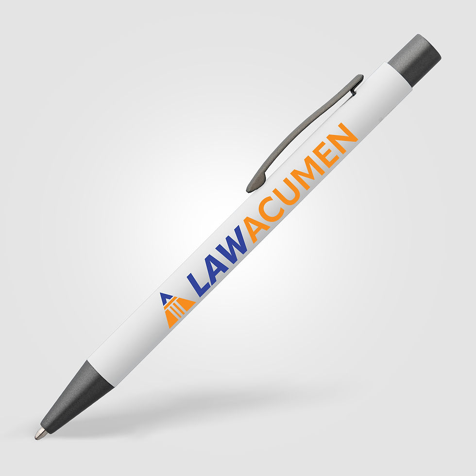 Thumbnail: Bowie Recycled Aluminum Softy Pen