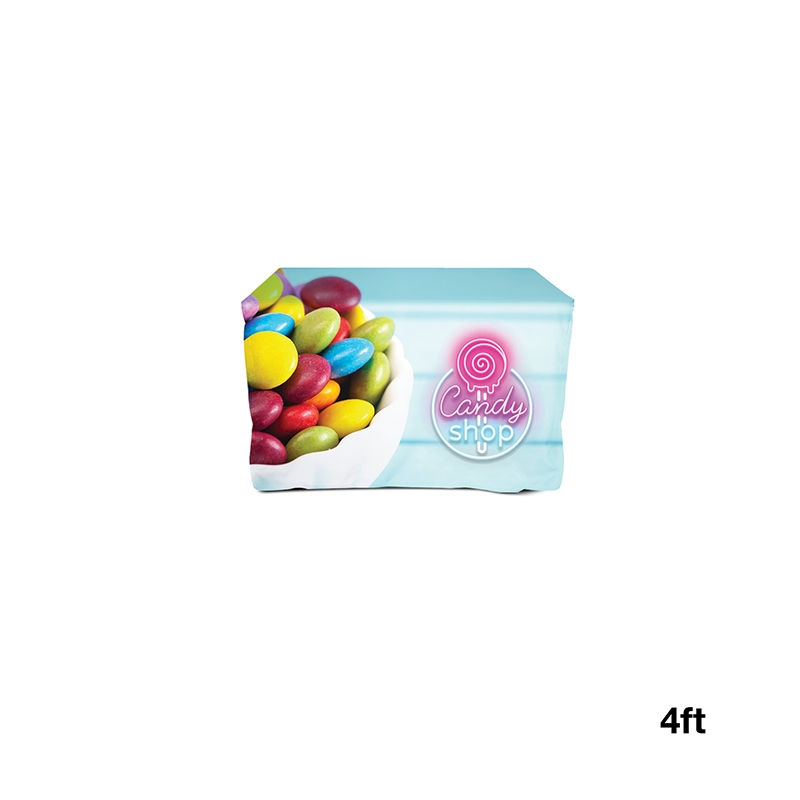 Thumbnail: DisplaySplash 4' Fitted Table Cover