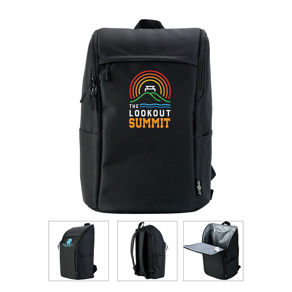 Thumbnail: Coral RepreveÂ® RPET 20-Can Backpack Cooler
