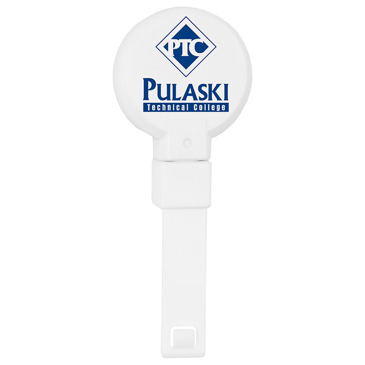 Thumbnail: PVC FREE RECYCLED PLASTIC BADGE REEL W/SWIVEL ALLIGATOR CLIP (Patent US