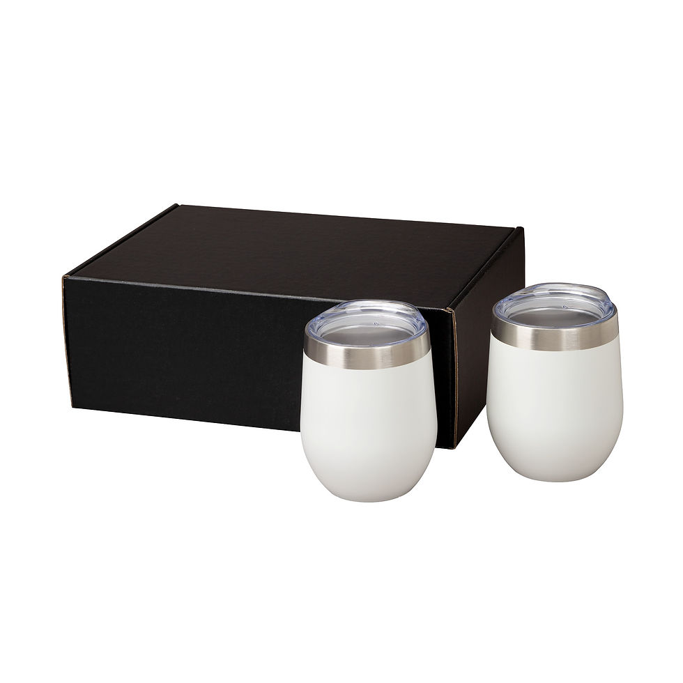 Thumbnail: Brisbane II Two-Piece Classic Wine Tumbler Gift Set