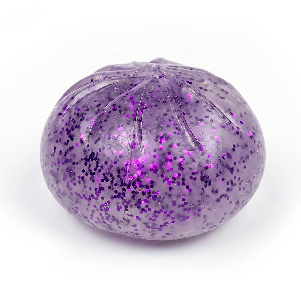 Thumbnail: Dumpling Delight Glittery Stress Reliever