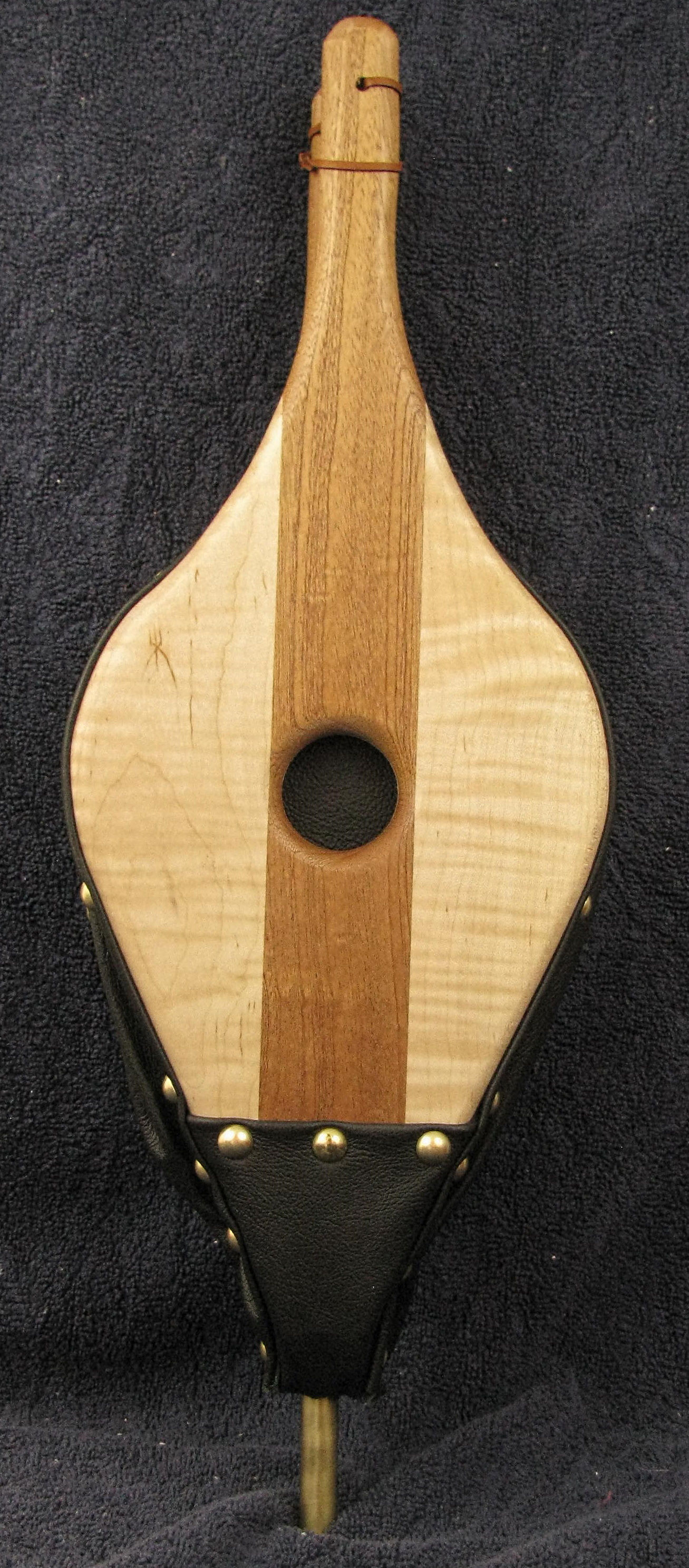 Mahogany & Tiger Maple Fireplace Bellows