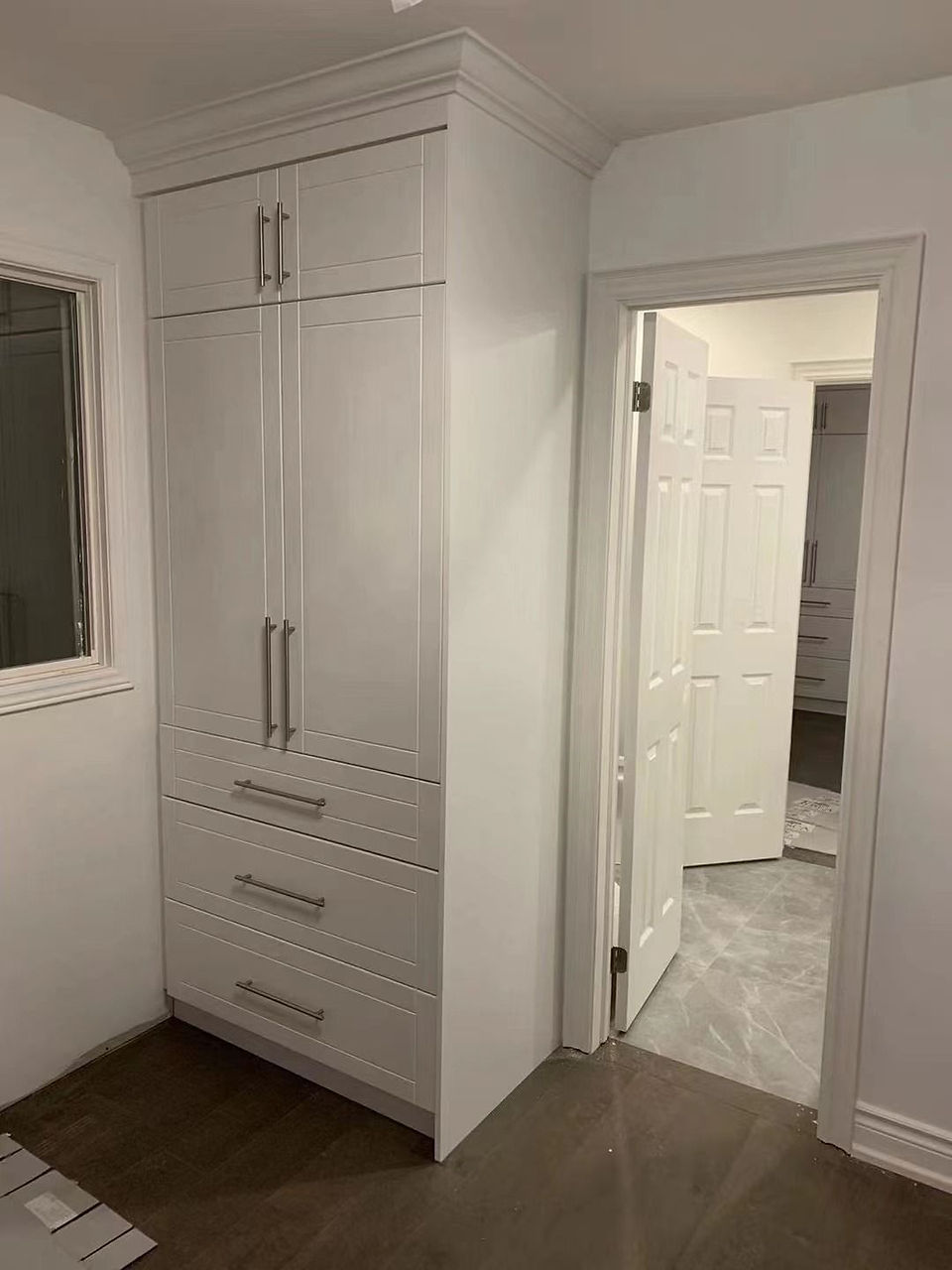 Compact White Closet 1