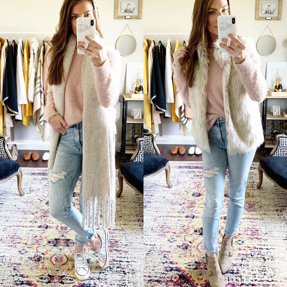 One Cozy Sweater, Two Cozy Looks