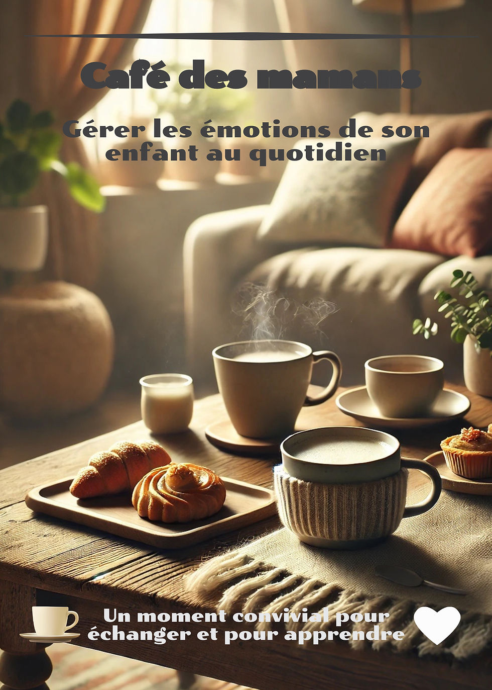 Le café des mamans gestion des émotions : le livret à télécharger