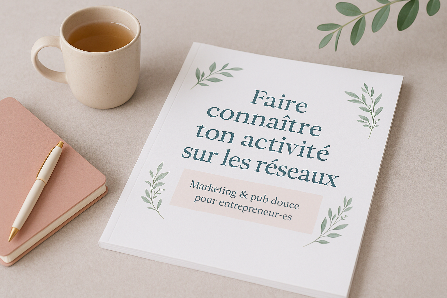 Faire connaître ton activité sur les réseaux