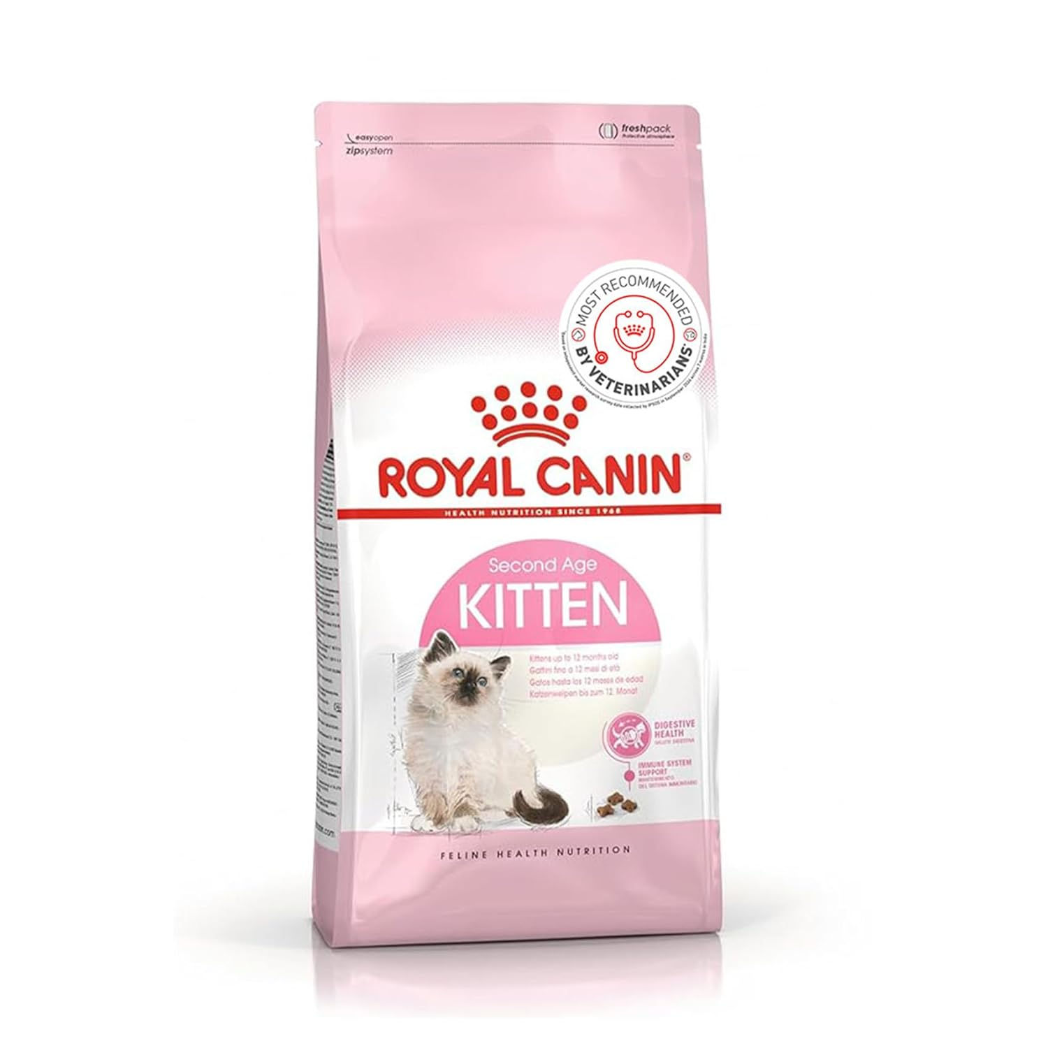 Royal Canin Second Age Kitten Food, 2 Kg, Dry Food, Supports strong Immune