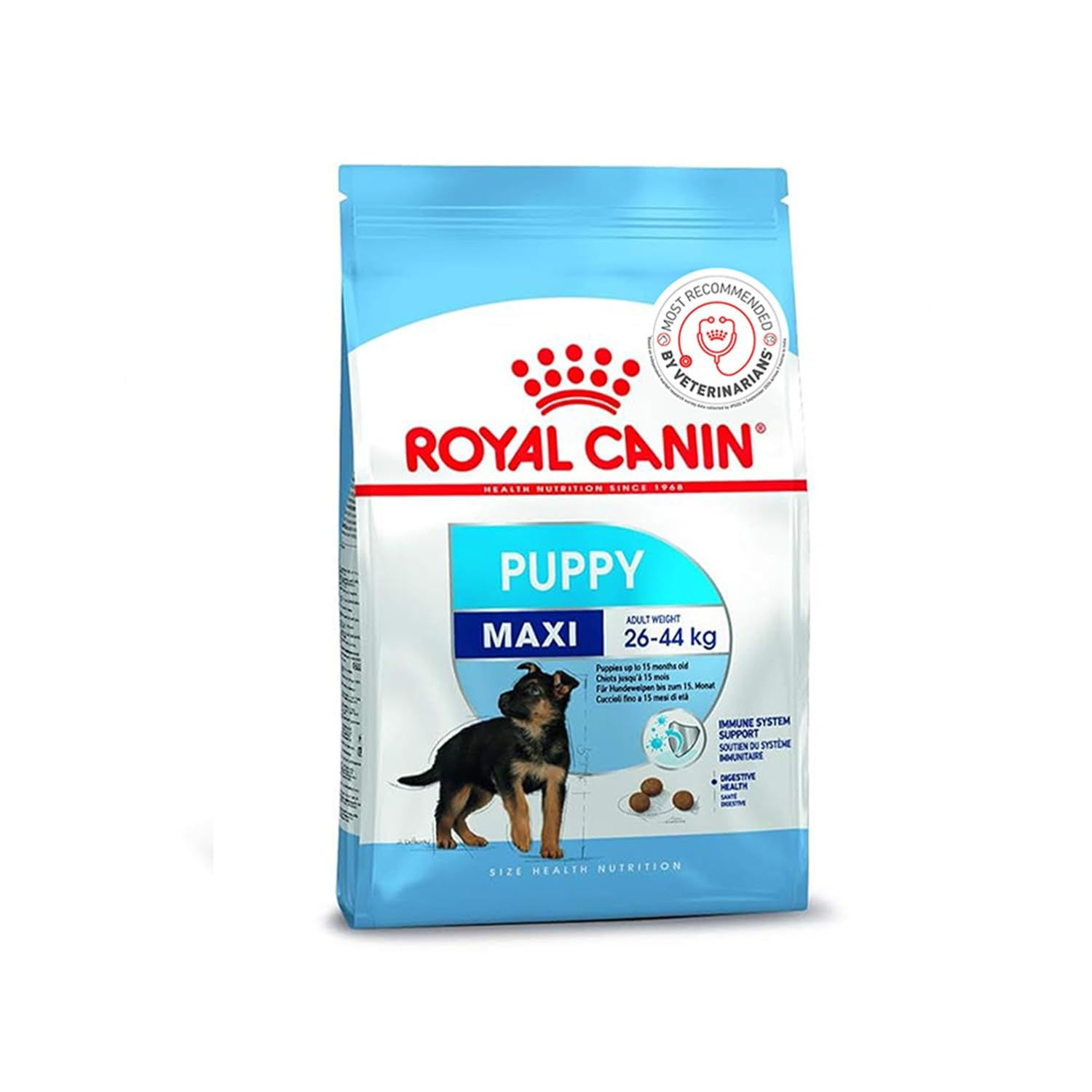 Royal Canin Maxi Puppy Food, 2.5 Kg, Dry Food, Supports Immune System & Digestiv