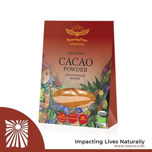 Soaring Free Superfoods Organic Raw Cacao Powder - 200g | Umoyo Natural ...