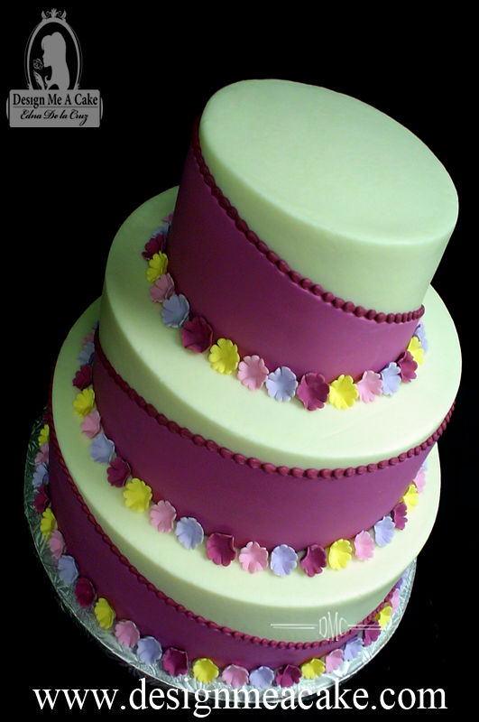 Blossom Trail Buttercream cake