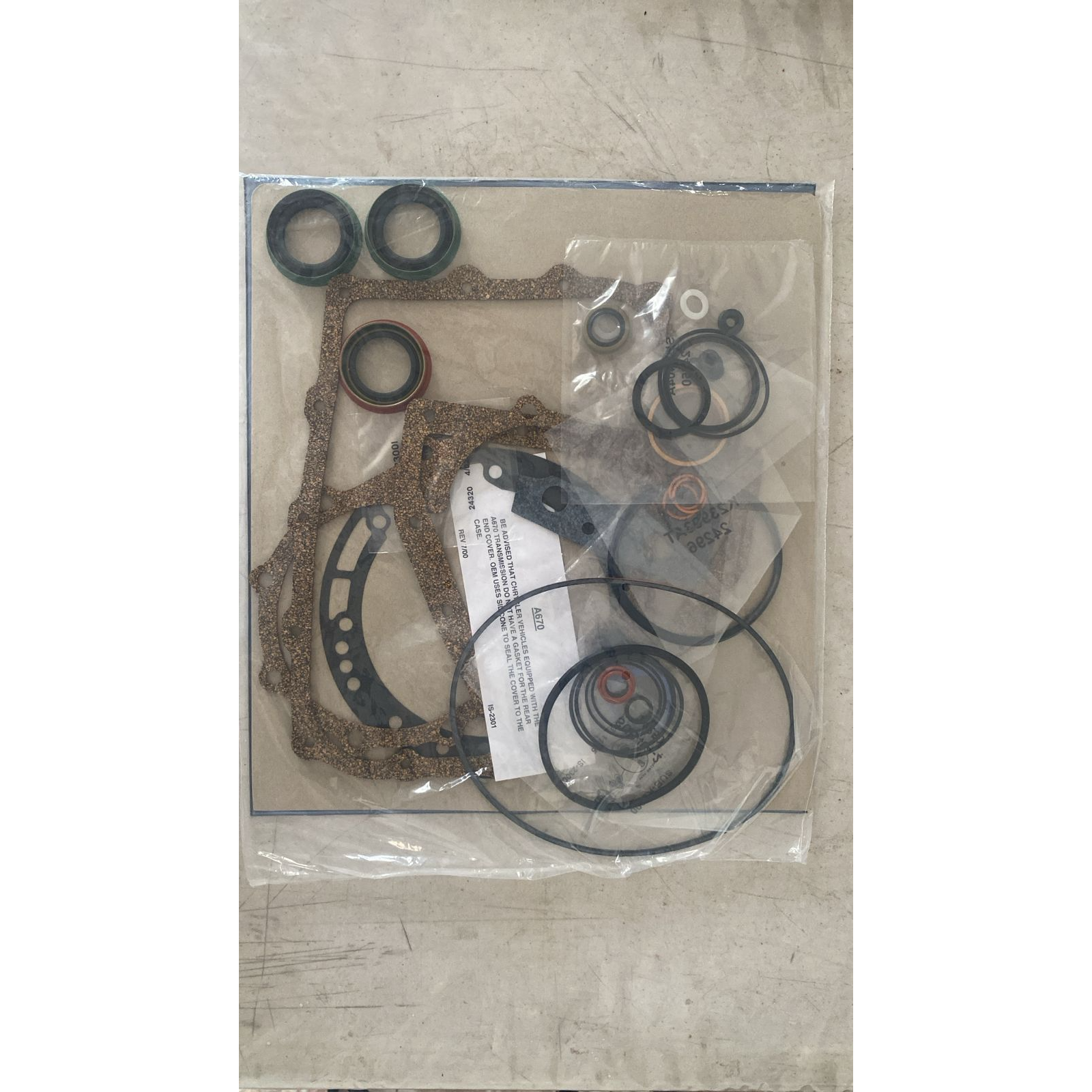 Juego de juntas Chrysler