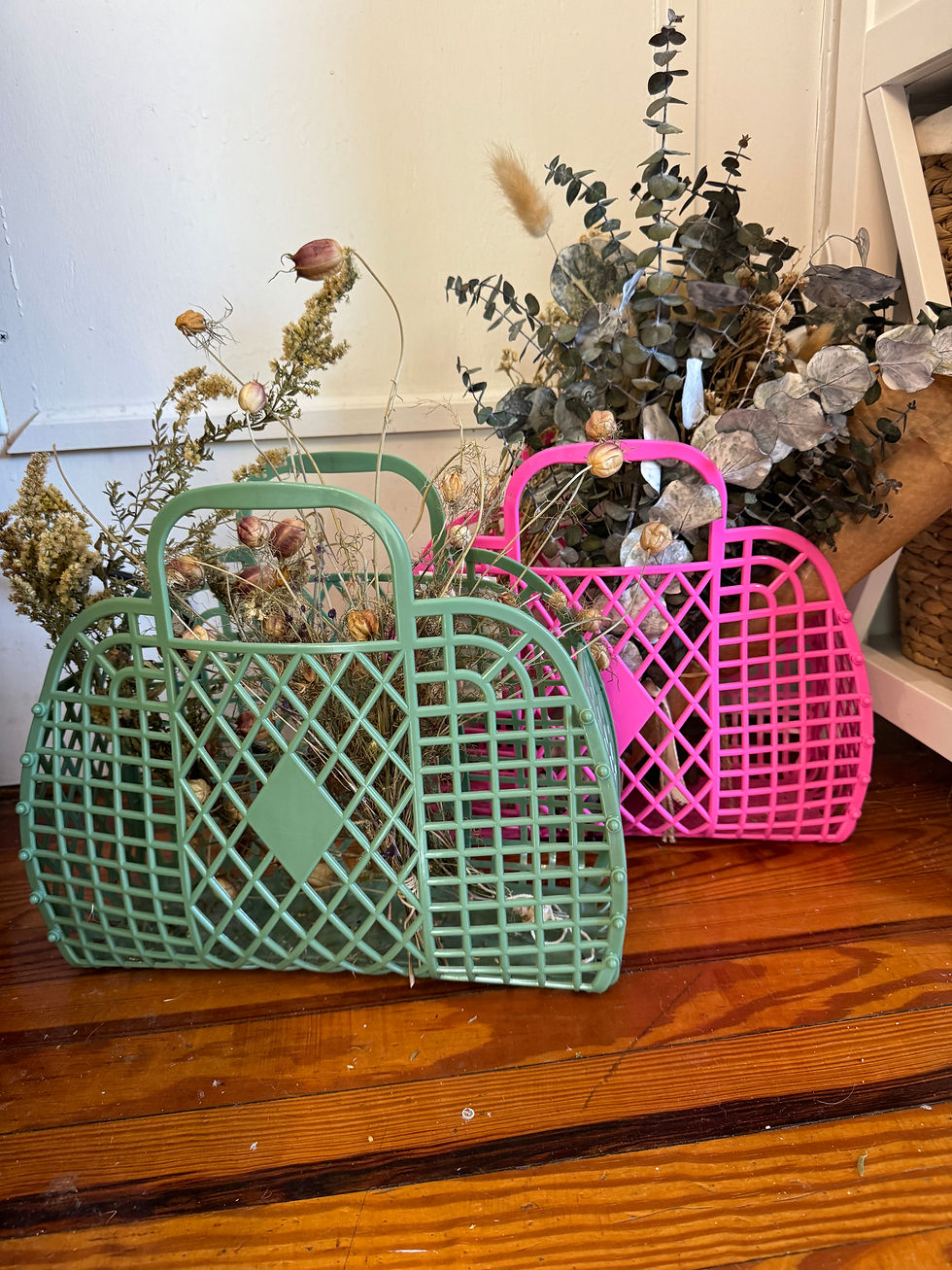 SunJellies Retro Basket (Large)