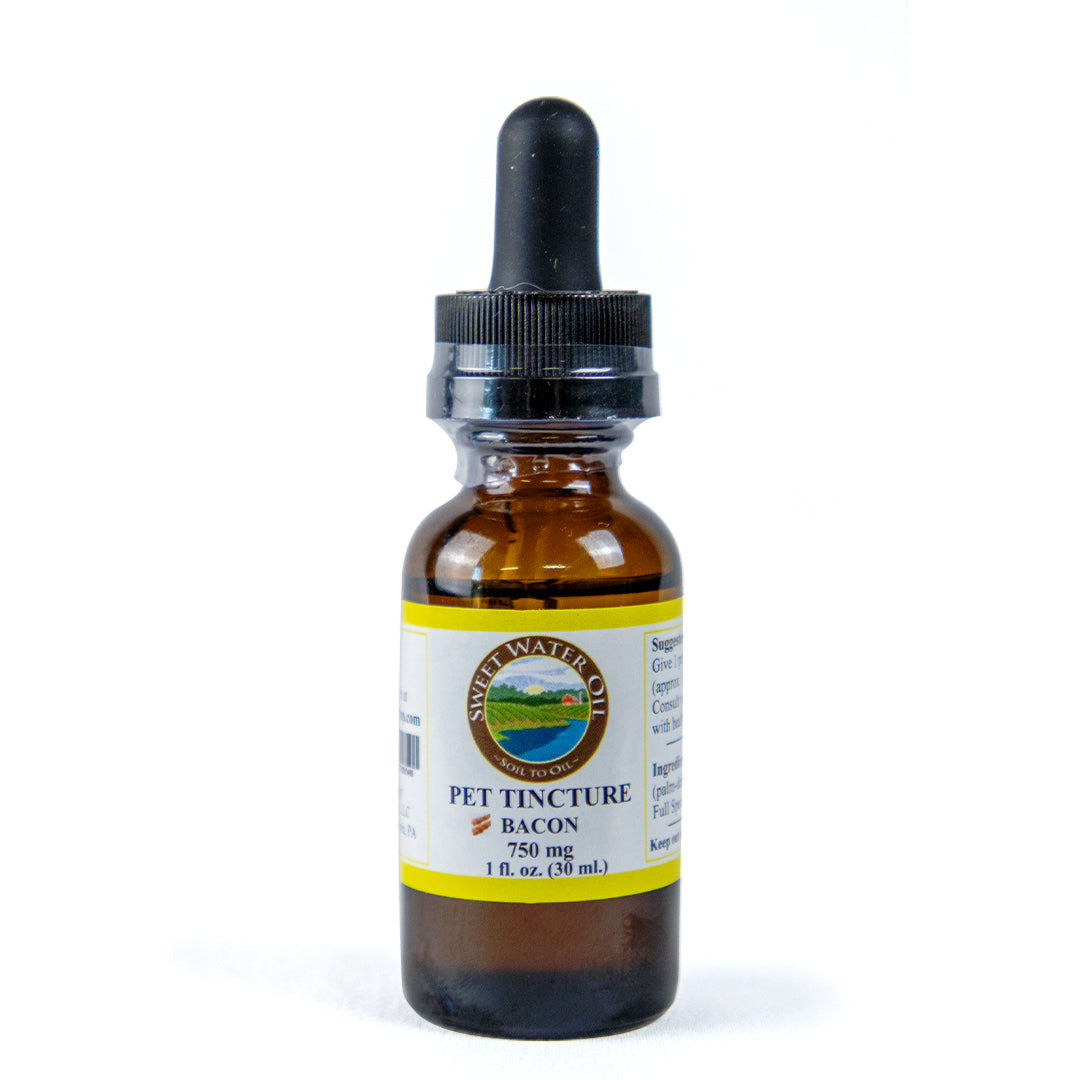 Pet CBD Oil (750 mg)- Bacon Flavored