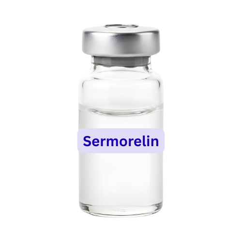 Sermorelin 10MG vial, 8-10 weeks, Growth Hormone, Anti-Aging, Muscle, Longevity