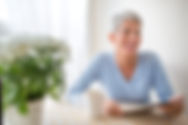 Woman with Digital Tablet