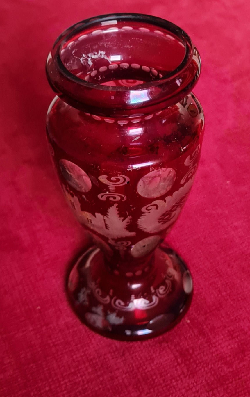 Miniatura: Jarrón Cristal de Bohemia