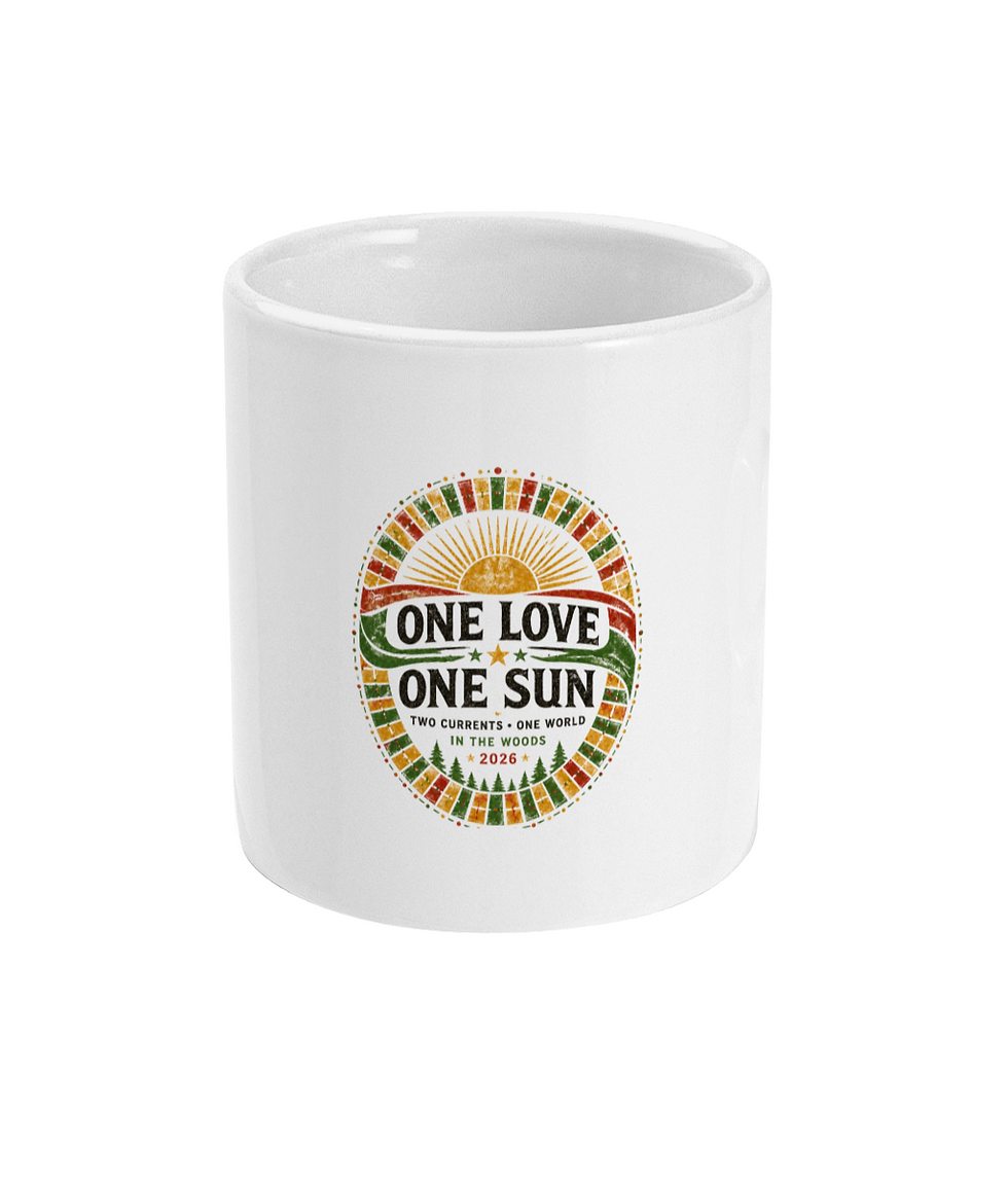 Thumbnail: Two Toned Mug one love one sun 