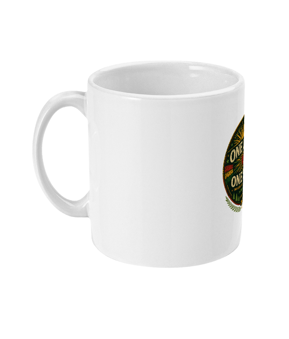 Thumbnail: Two Toned Mug one love / one sun festival 