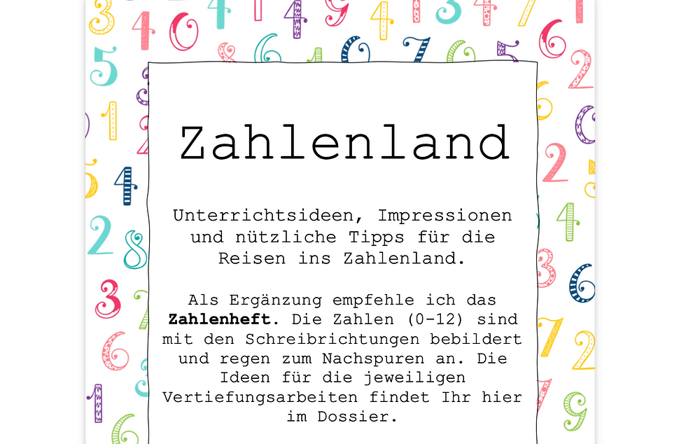 Miniaturbild: Ideendossier für das Zahleland