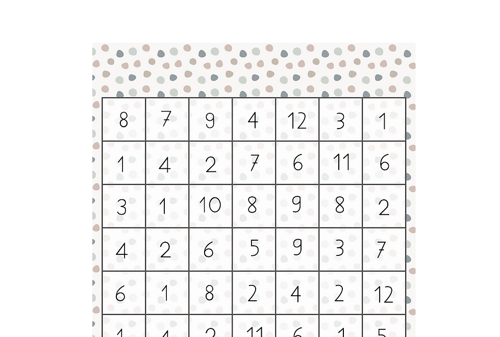 Miniaturbild: Mathe-Spiel Vorlagen