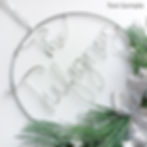 Thumbnail: Christmas wreath wording sample