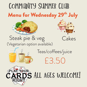 29th July Community Lunch Club