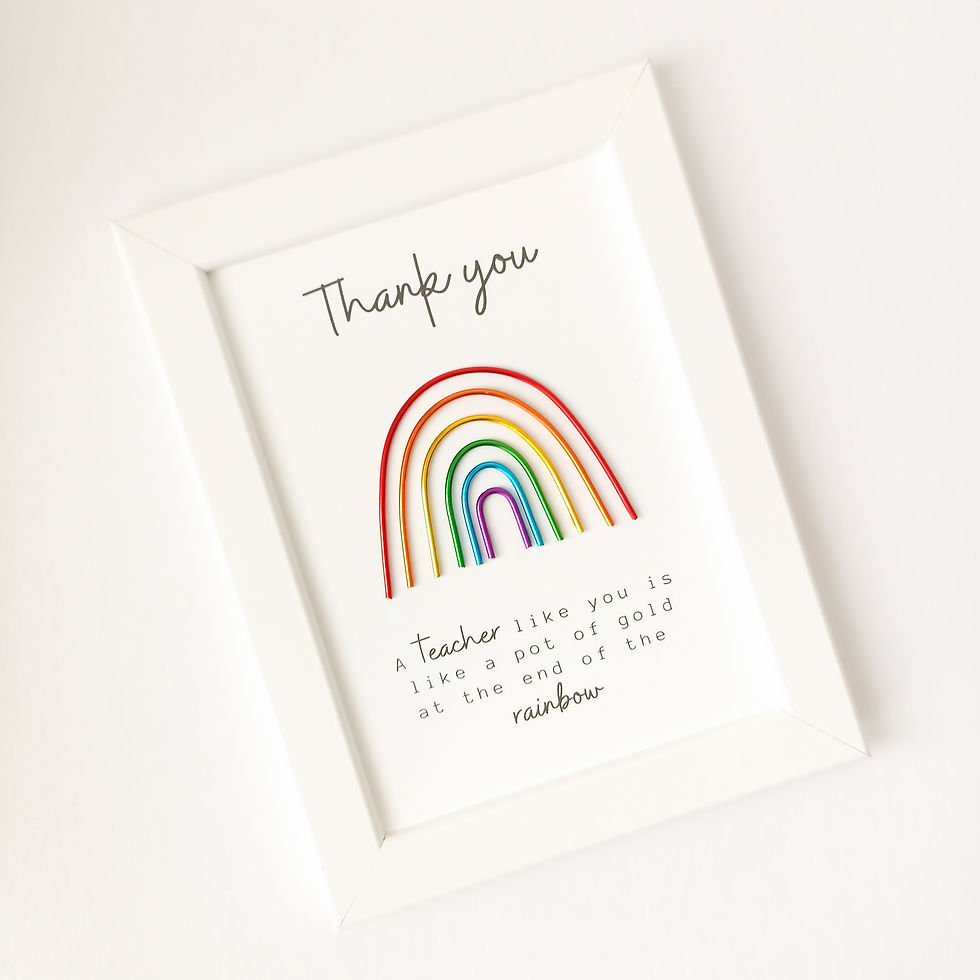 Thumbnail: FRAMED Thank You Teacher
