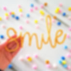 Thumbnail: SMILE knitted wire word