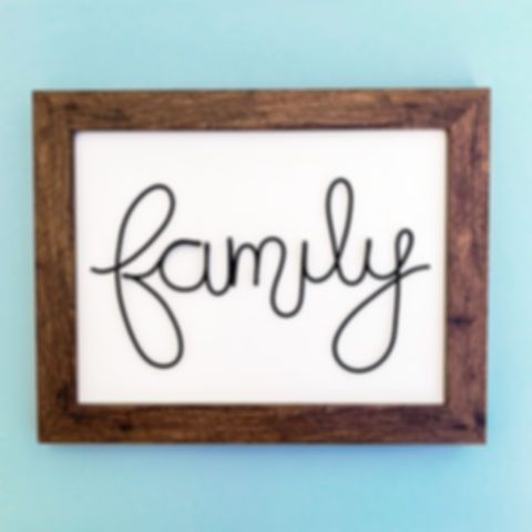 FAMILY wire word