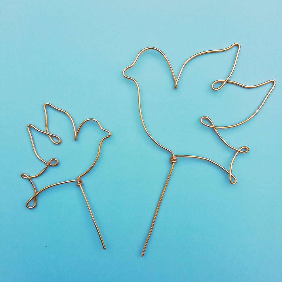 Thumbnail: Dove cake topper, Confirmation cake topper