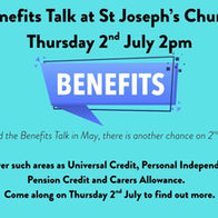 2nd July Benefits Talk 