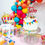 Thumbnail: Knitted 'two' cake topper