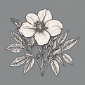 make a simple botanical icon for authent