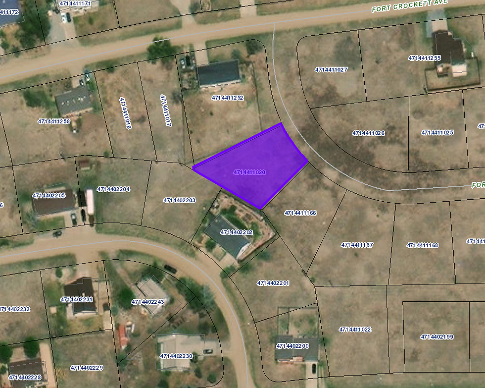 Residential Lot Close to Rec Center &Lake Beckwith in Colrado City, CO 81019